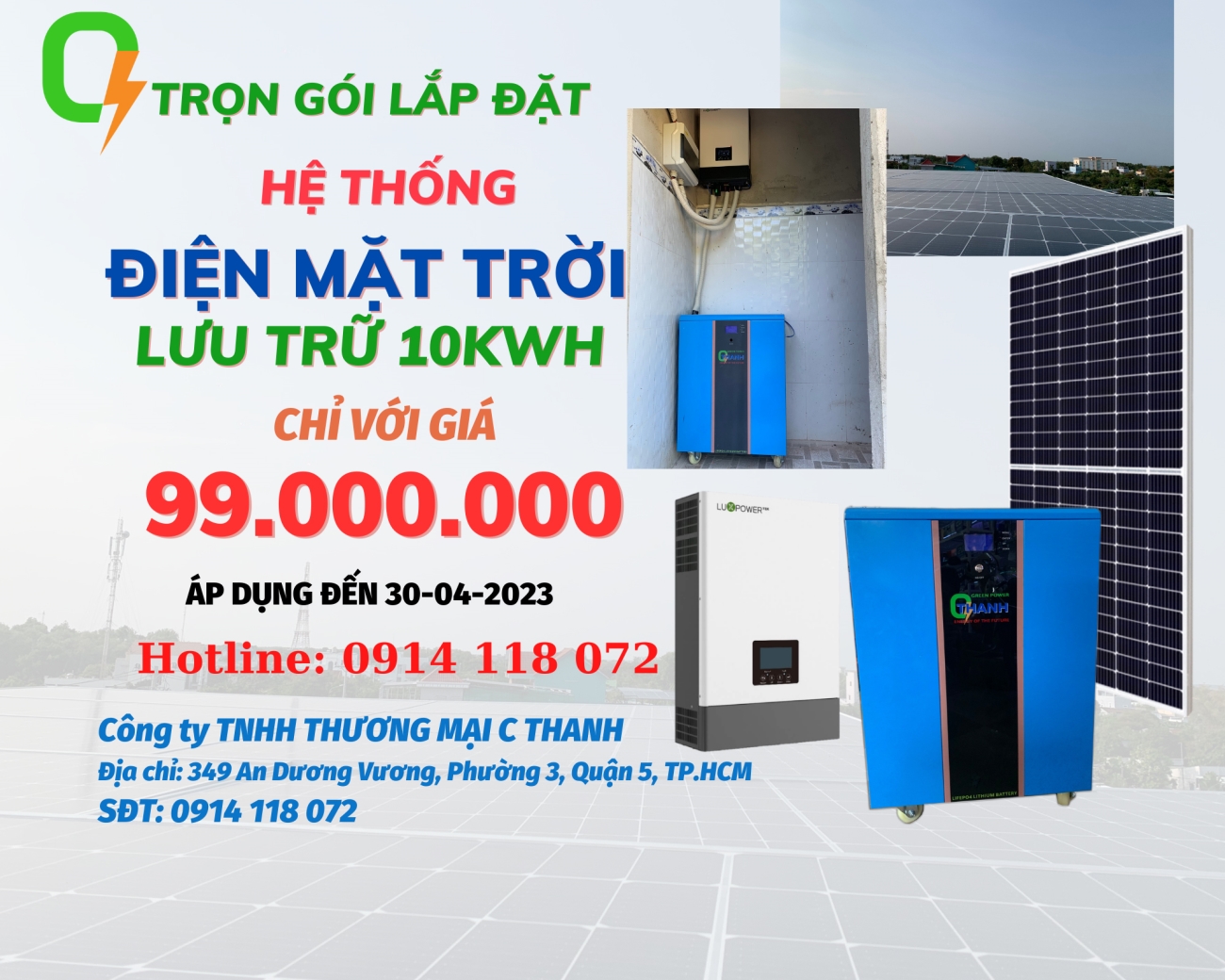 hệ thống điện mặt trời 5kwp kết hợp lưu trữ 10kwh-02
